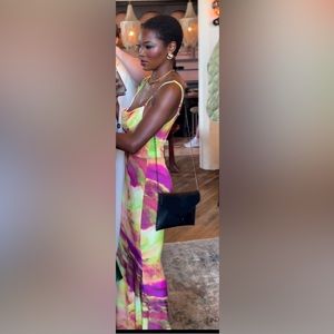 Multi colored maxi dress